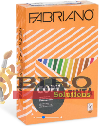 Hîrtie colorată A4 FABRIANO Tinta Aragosta, 80 gr/m2, 500 foi, intensiv, orange